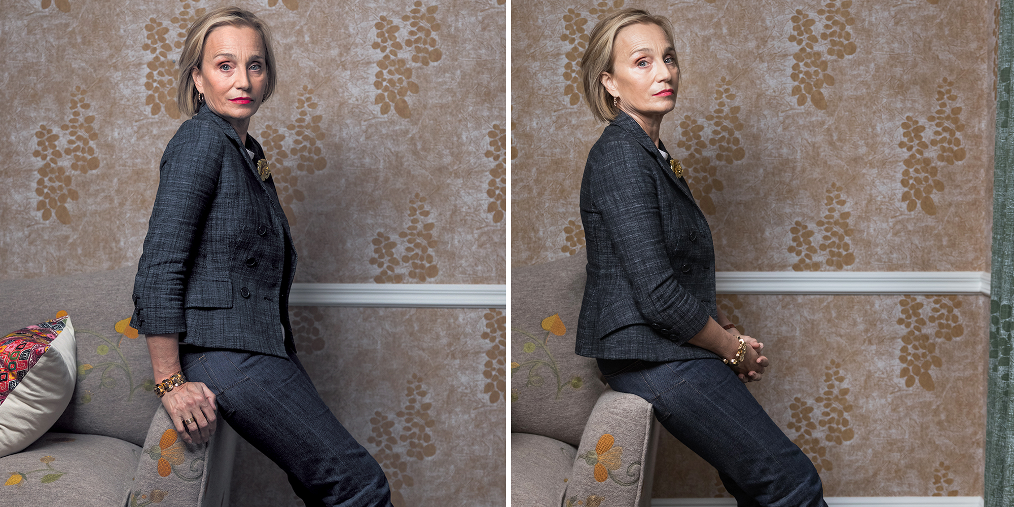 Kristin Scott Thomas Et Ses Fils Kristin Scott Thomas au JDD : "Le film du dimanche soir me faisait l