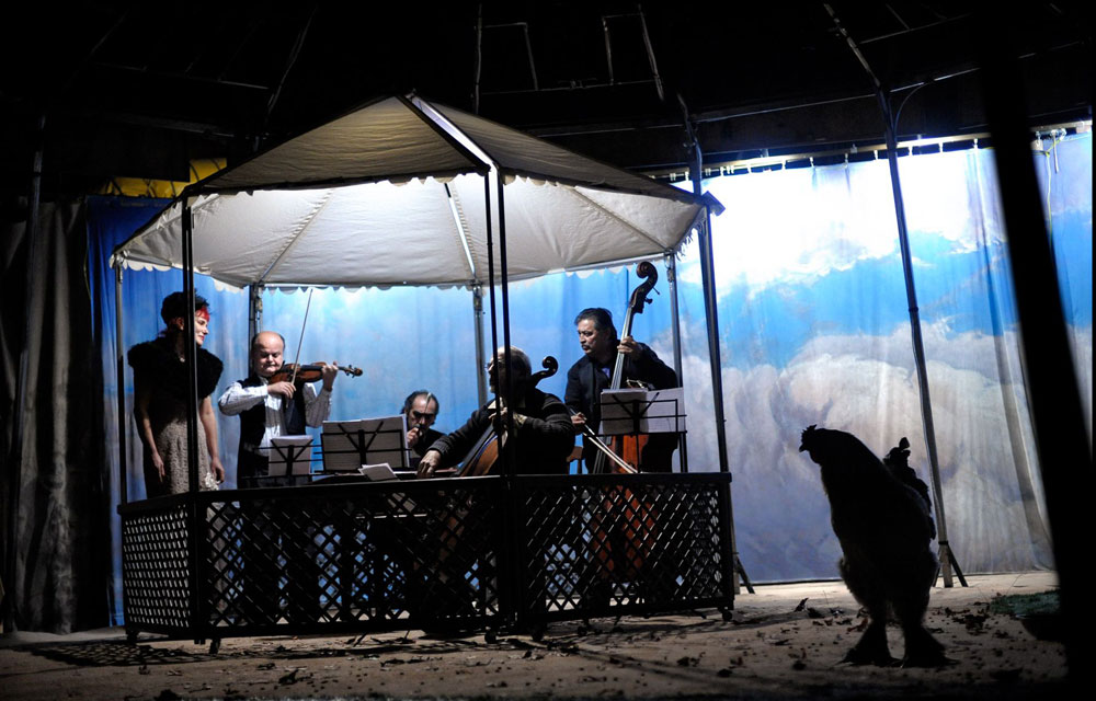La compagnie des animaux du théâtre Dromesko