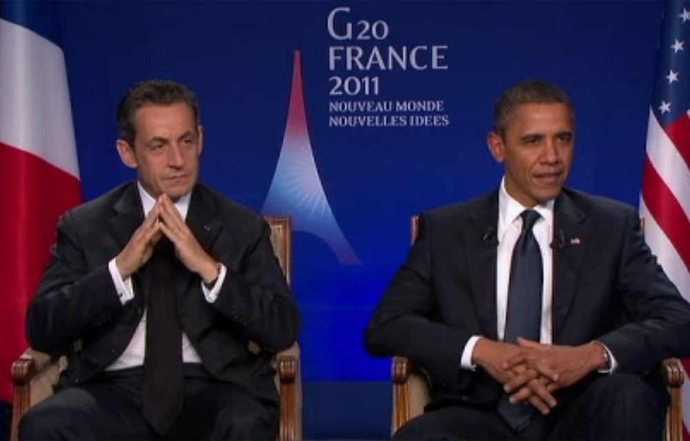 rencontre entre obama et sarkozy