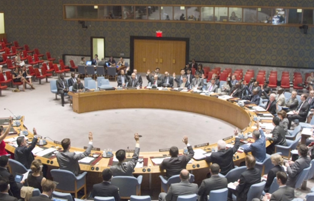 Le Conseil de sécurité de l'ONU