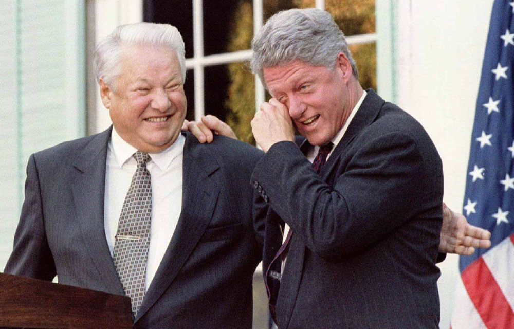 rencontre eltsine clinton