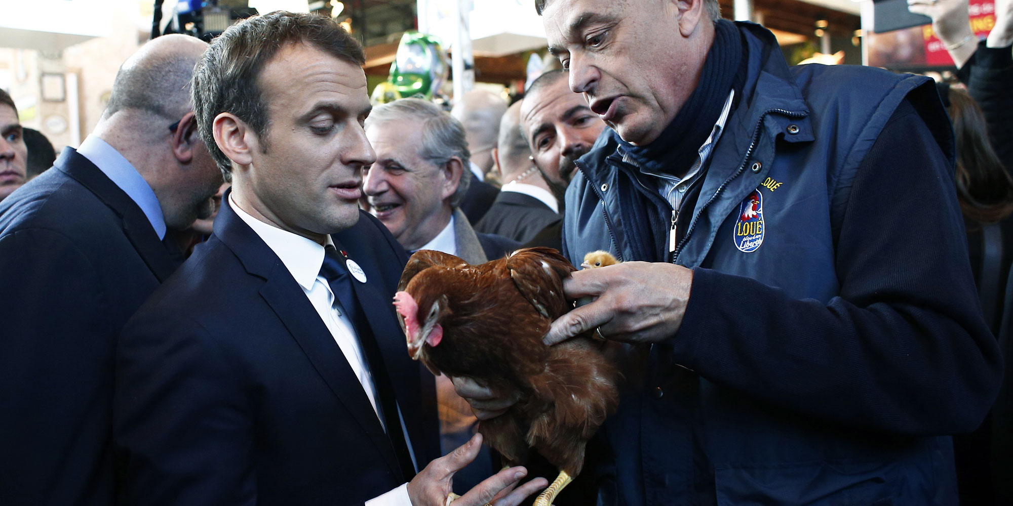 Macron Au Salon De L'agriculture : 12 Heures De Visite En 12 Photos