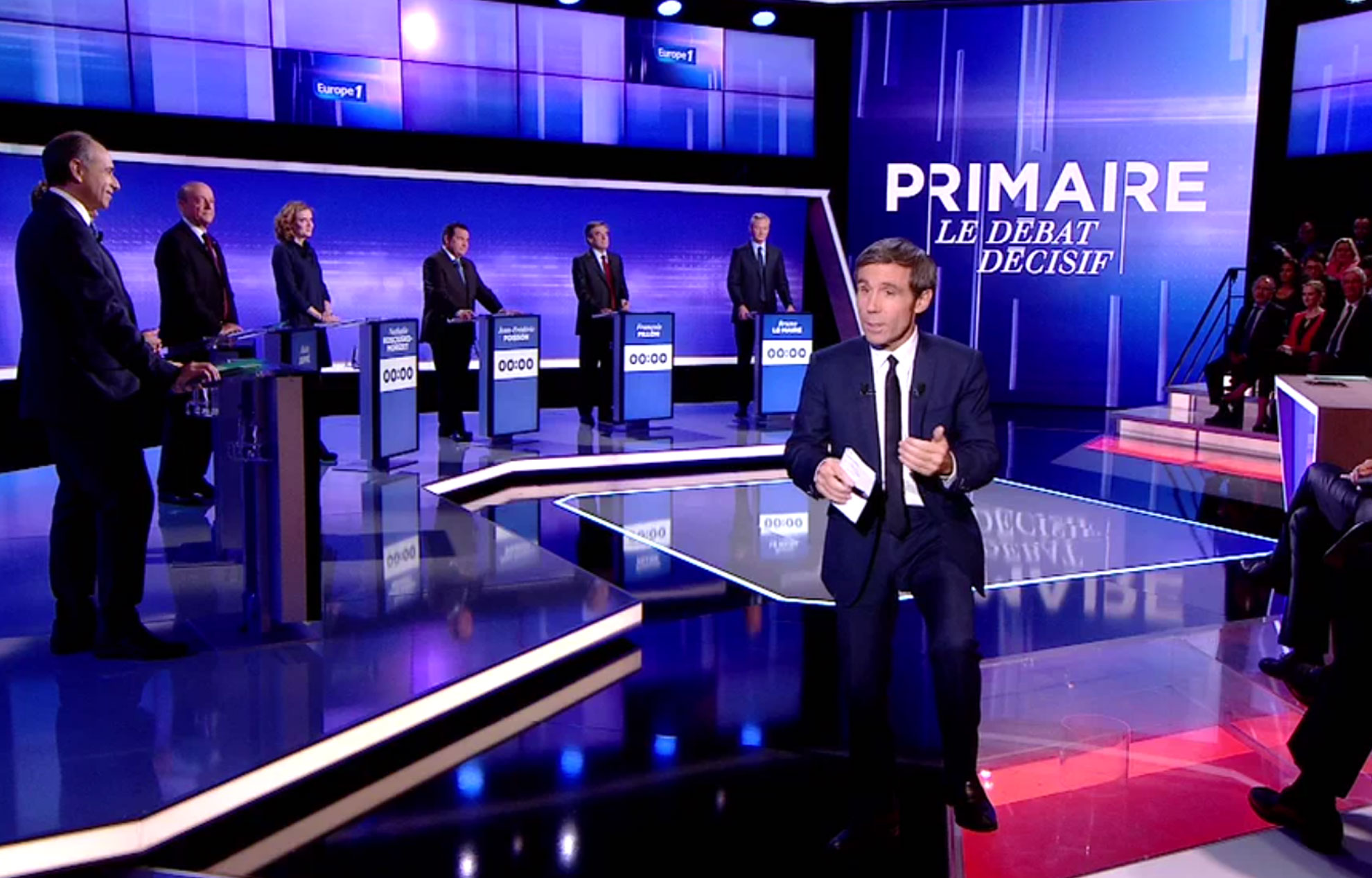 A Quel Heure Le Debat Ce Soir Un débat télévisé entre les candidats à la primaire de droite et... les