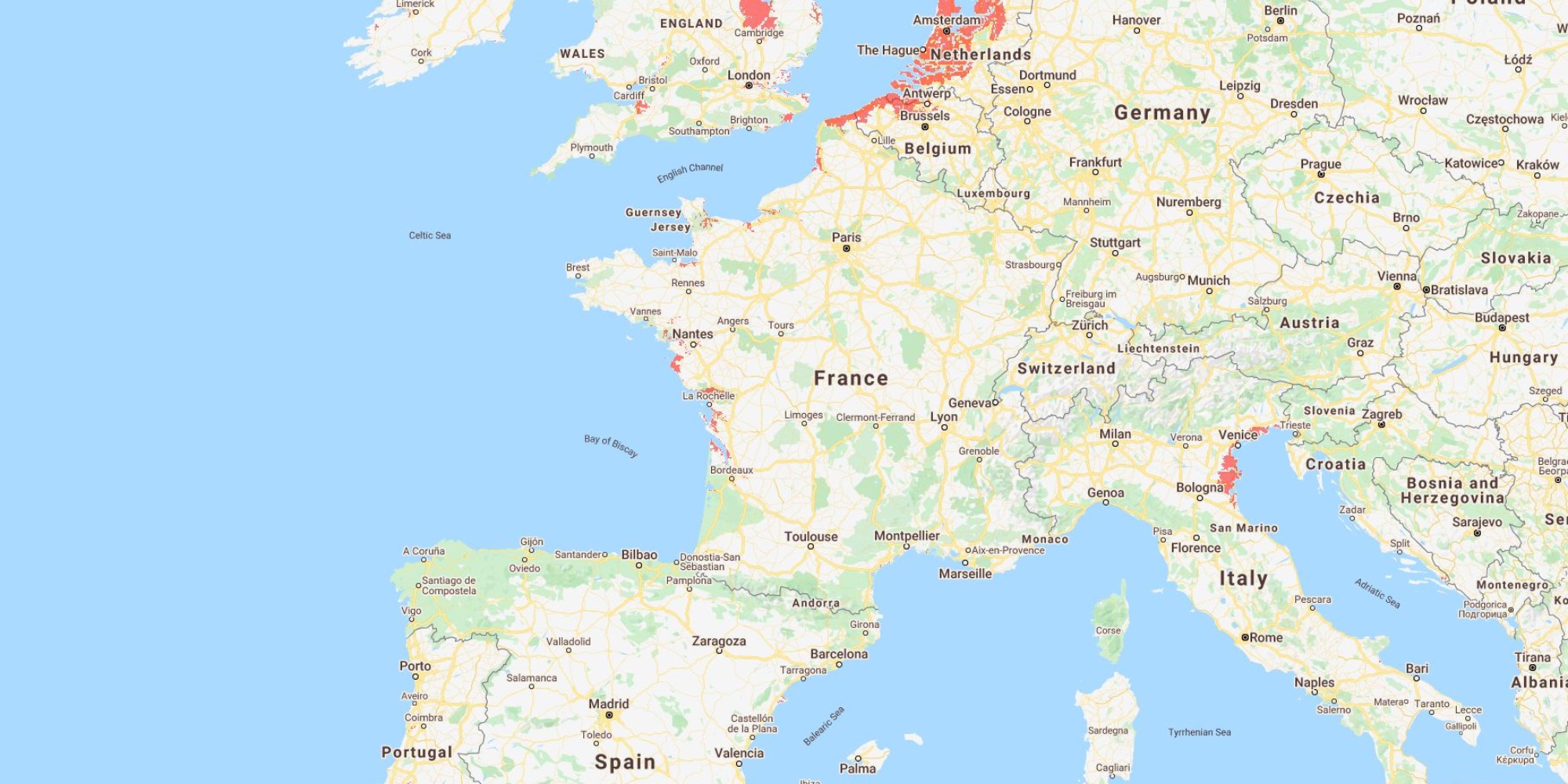 Oui, "la Camargue, le marais poitevin, Dunkerque et Bordeaux" pourraient être "sous l'eau" en 2050, mais…