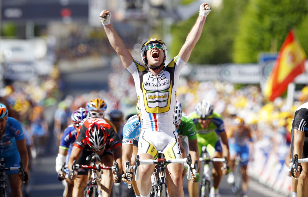 Cavendish prend son tour