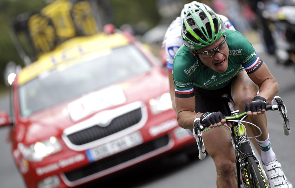 Voeckler, la marque jaune