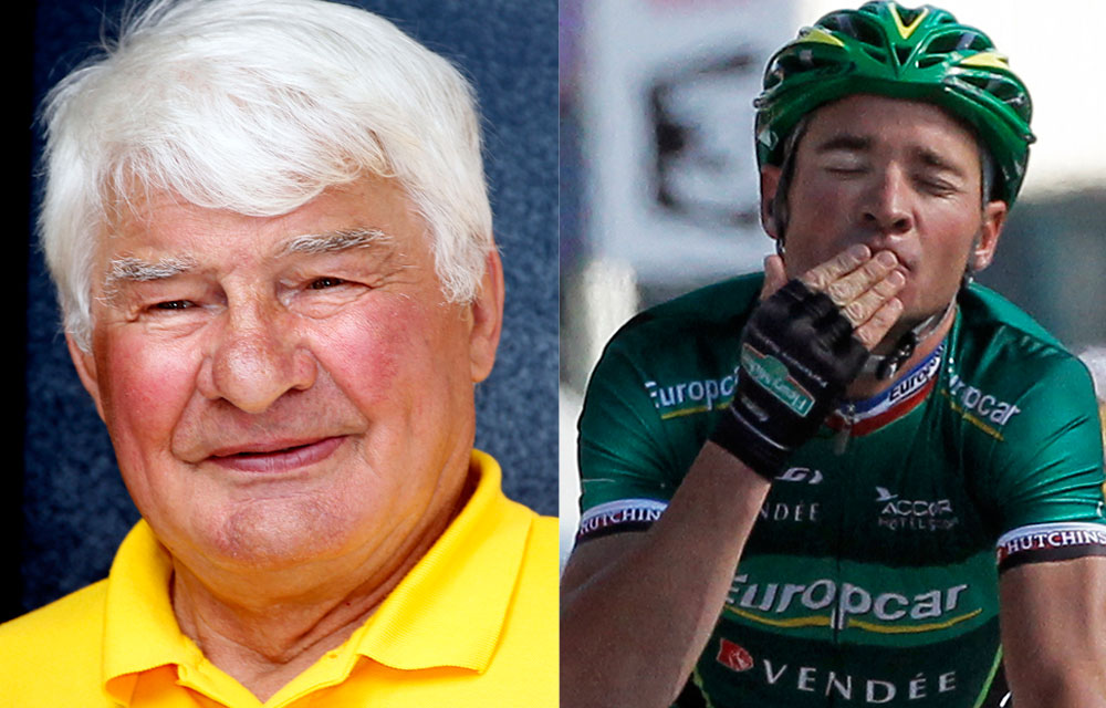 Poulidor et Voeckler, les coureurs tricolores préférés des ...